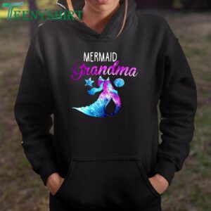 Fun and Playful T Shirt for Mermaid Loving Moms and Grandmas 2