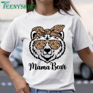 Stylish Leopard Print Mom Shirt for Mother’s Day and Beyond